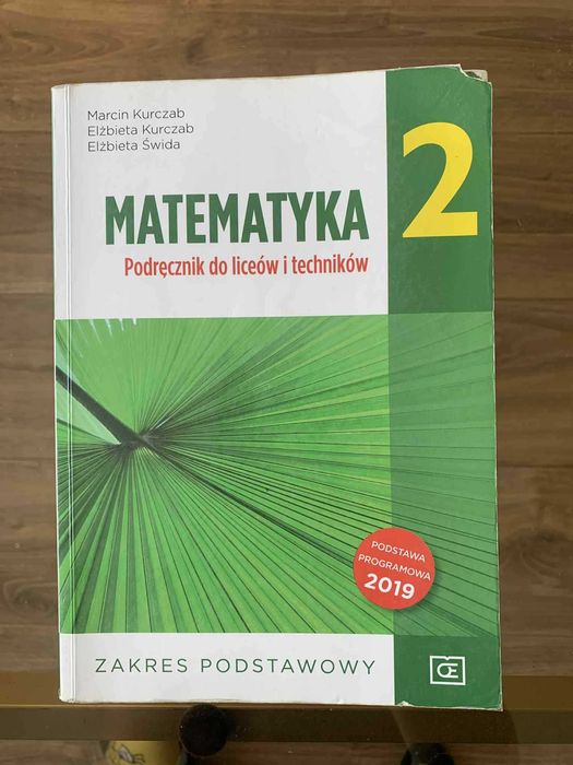 Matematyka 2 Podręcznik - Pazdro