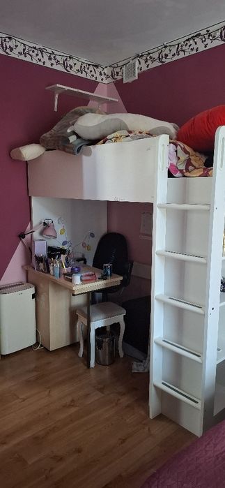 Ikea łóżko na antresoli