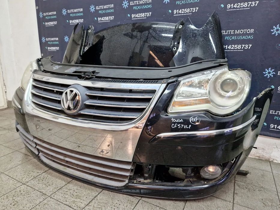 Frente completa usada VW TOURAN 2.0 TDI FACELIFT capot parachoques