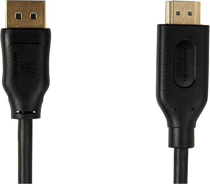 Cabo Adaptador HDMI para DisplayPort AmazonBasics