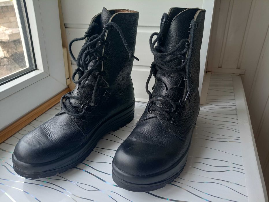 Берцы Meriva (Кожаные)!