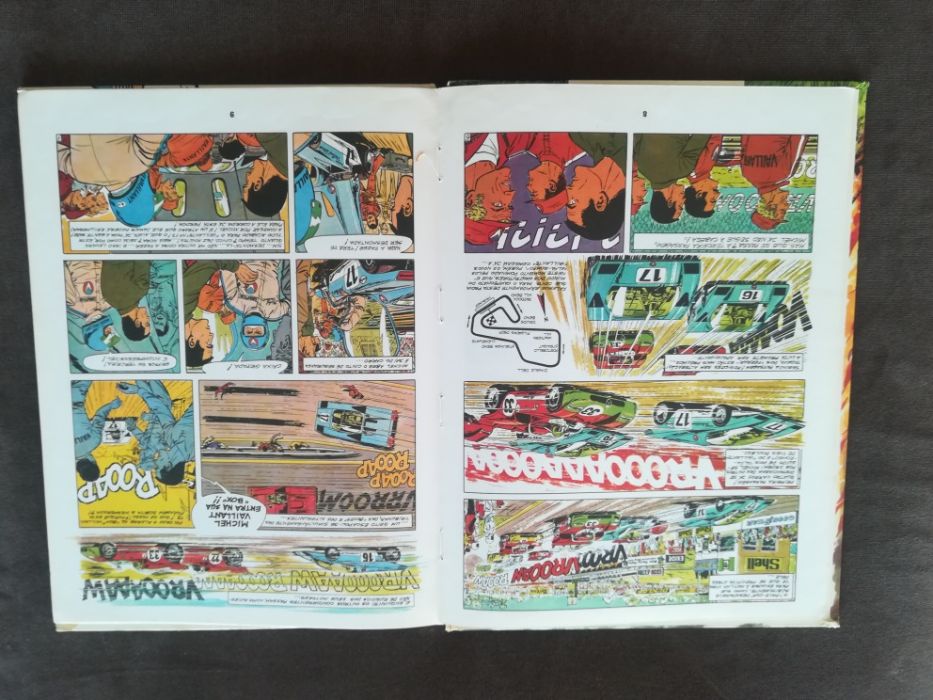 Livro Michel Vaillant-Série Negra (Antigo)