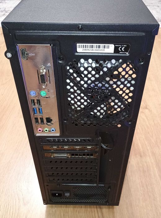 Komputer+monitor 27".I3 10100f ,16GB RAM, GTX 1070,SSD 256GB,HDD 512GB