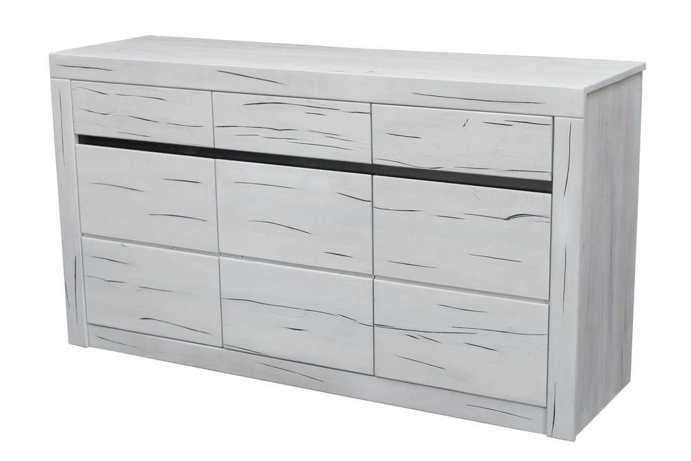 MONTREUX KOMODA #210 z Szufladami Drewniana Dąb olejowany BGM24.pl