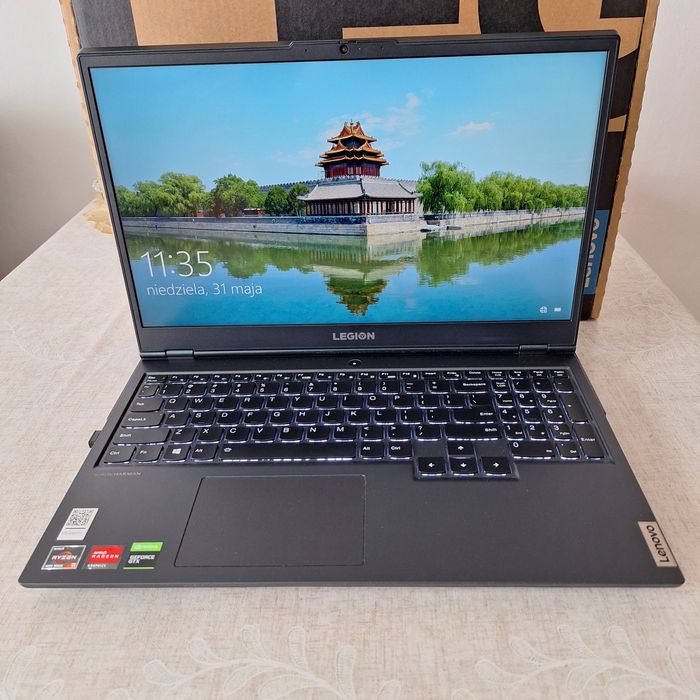 Lenovo Legion laptop gamingowy 5 15ARH05 15,6" 120Hz R5 4600H 16GB RAM 512GB Dysk SSD GTX1650 Win11
