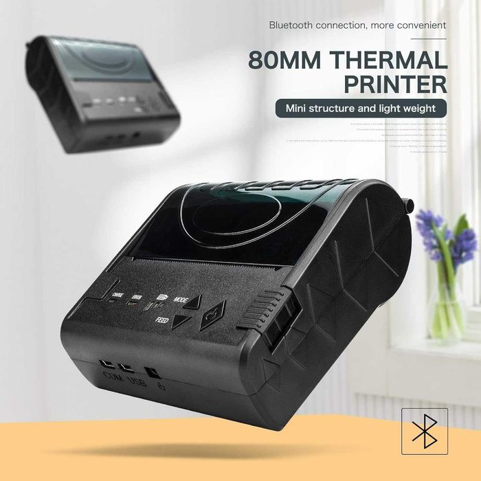 NETUM NT-8003 Bezprzewodowa drukarka termiczna Bluetooth do paragonów