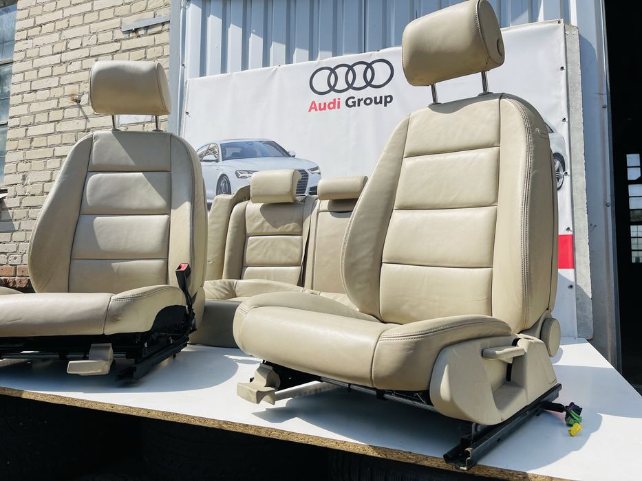 Салон Шкіра Сидіння Ауді А6 С6 Розборка Шрот Audi A6 C6