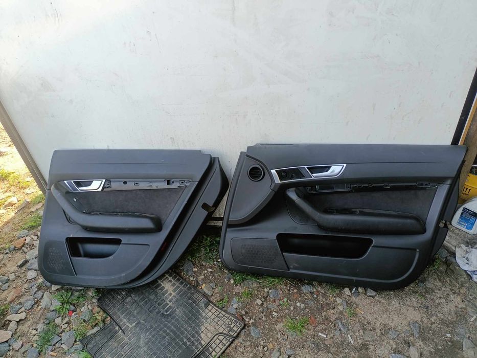 Fotele audi a6 c6 alcantara 2004 - 2011