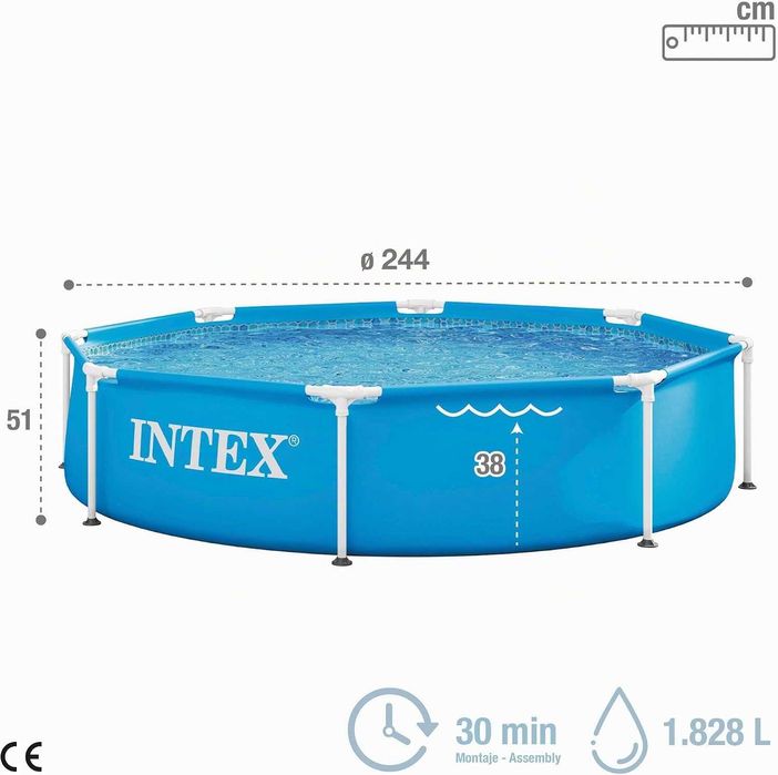 Piscina Intex 244cm