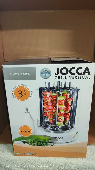 Grelhador elétrico rotativo para espetadas marca JOCCA