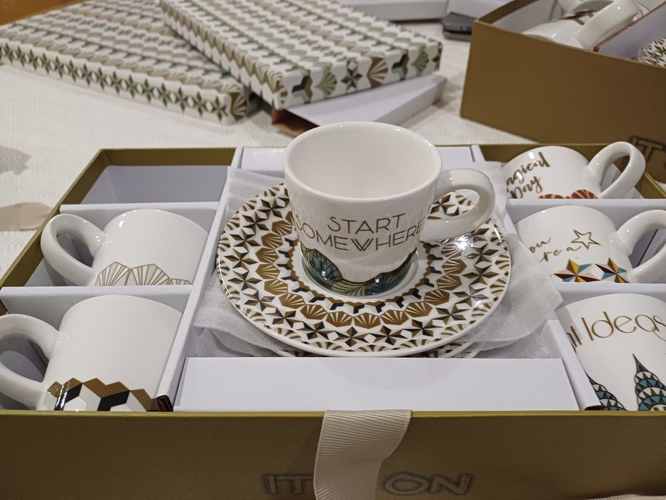 Black Cat Coffee Cup Set64739163435522122