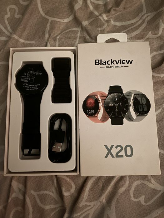Смарт-годинник Blackview X20 — водонепроникний годинник із можливістю виконання дзвінків через Bluetooth.