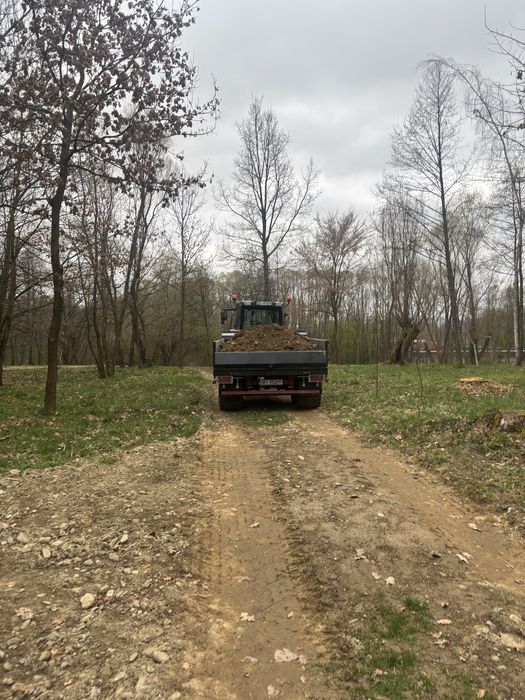Wywoz ziemi gruzu załadunek transport 4x4
