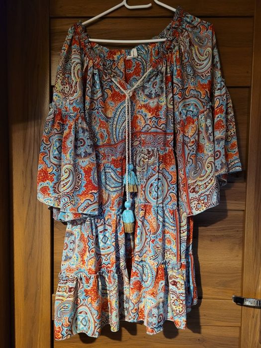 Sukienka damska boho XL  bdb