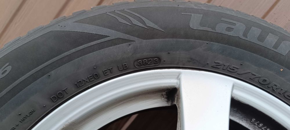 Felgi aluminiowe 16 cali do Hyundai IX35 + opony zimowe 2-letnie