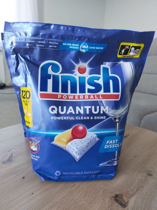 Kapsułki do zmywarki FINISH QUANTUM 120 sztuk