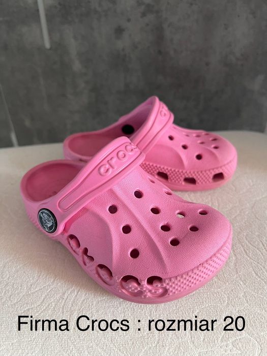Klapki dziecięce Crocs rozmiar 20