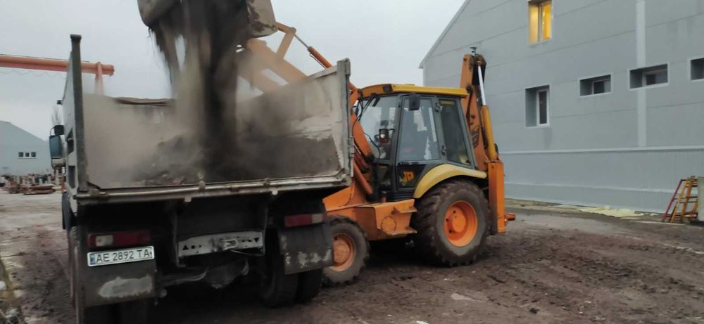 Услуги экскаватор погрузчик. Вывоз мусора. Планировка.  Снос дома.