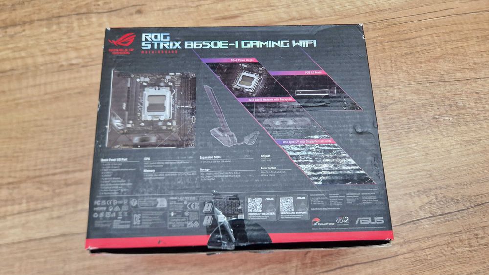 Płyta główna Mini ITX Asus ROG STRIX B650E-I GAMING WIFI nr. 490577