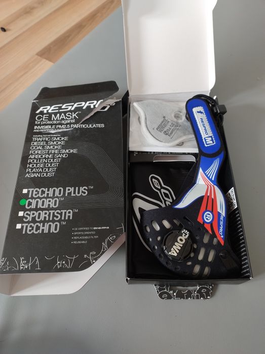 Maska Antysmogowa Respro W19 rozmiar M
Czarna (RCEC19-BK)