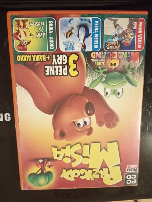 Gra dla dzieci Przygoda misia 3 gry plus bajka dla dzieci