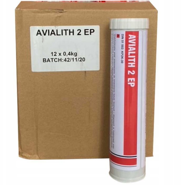 Smar Łożyskowy AVIA AVIALITH EP 2 12x400g kartusze