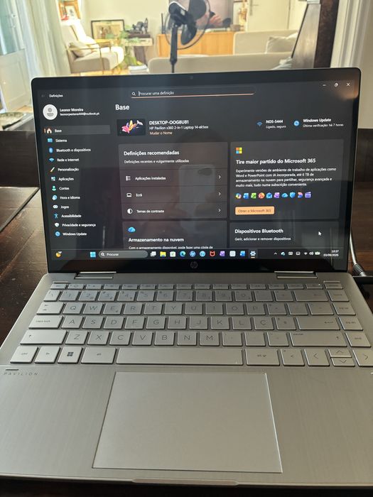 Hp pavilion 360 com ecra touch