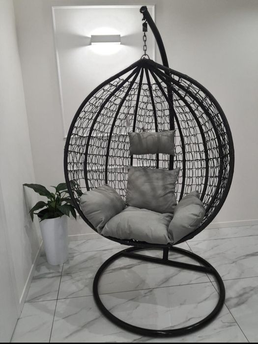 Fotel Wiszący Kokon Ogrodowy  kosz Bujany Huśtawka