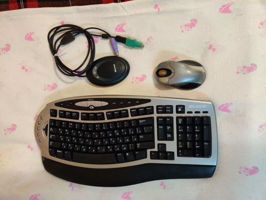 Беспроводная клавиатура и мышь