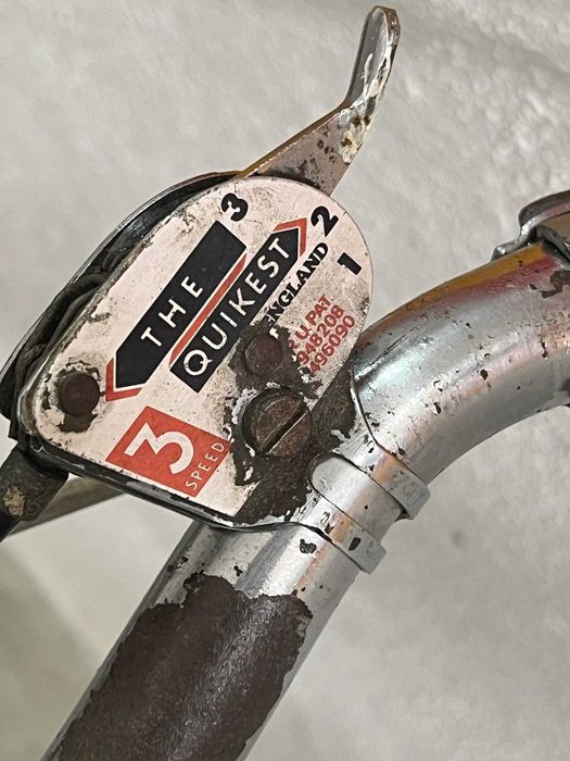 Pasteleira Yé-Yé antiga Fabricação Mayal Sturmey Archer