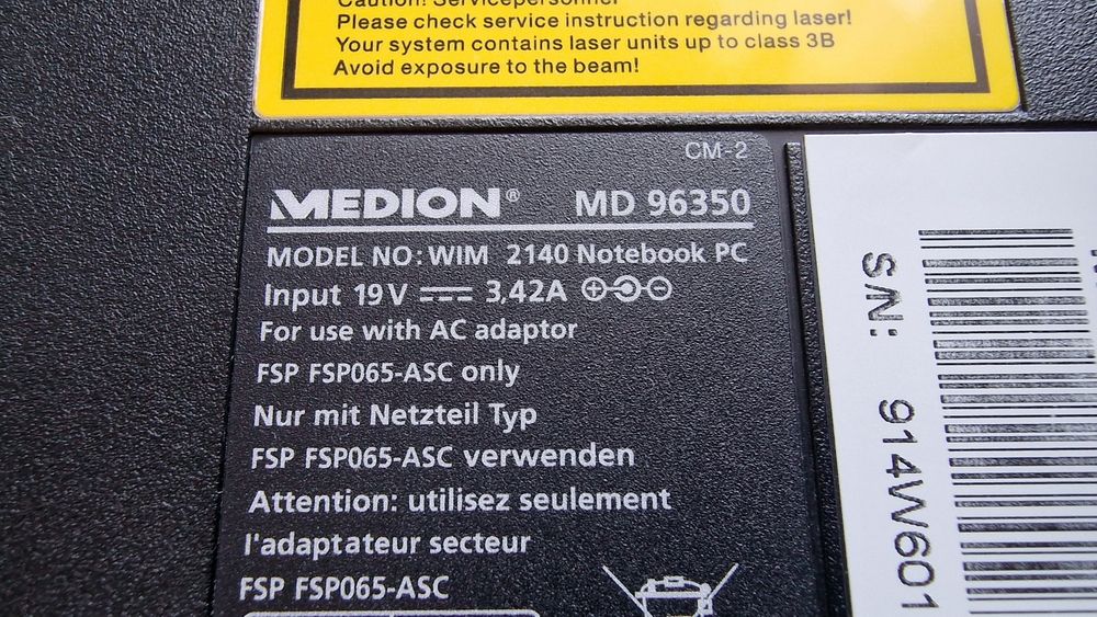 Laptop MEDION MD 96350