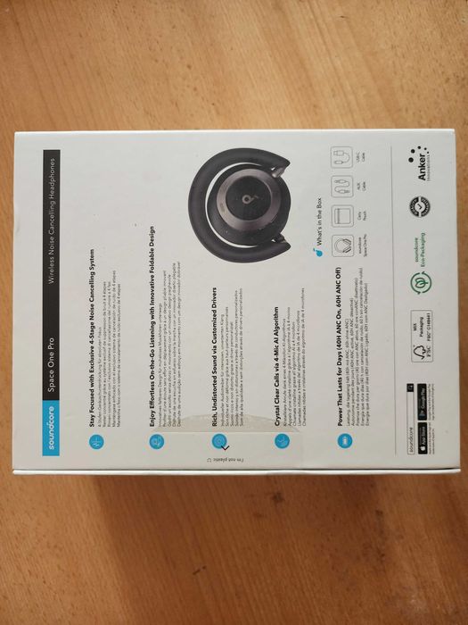 Наушники Soundcore Space One Pro A3062 Оригинал.