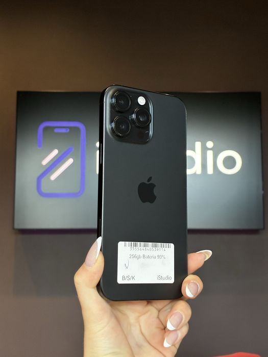 iPhone 16 Pro Max 256GB Tytan Czarny– Stan bardzo dobry – Raty 0% – Wysyłka / Odbiór Warszawa