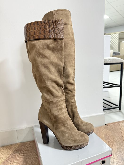 Черевички з натуральної замші