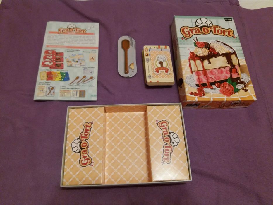 Gra o Tort karciana dla dzieci Trefl