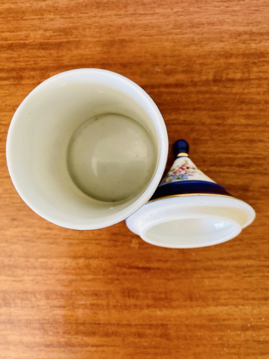 Frasco Limoges decorado à mão
