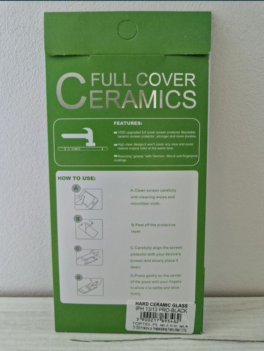 Hartowane szkło HARD CERAMIC do IPHONE 13/13 PRO