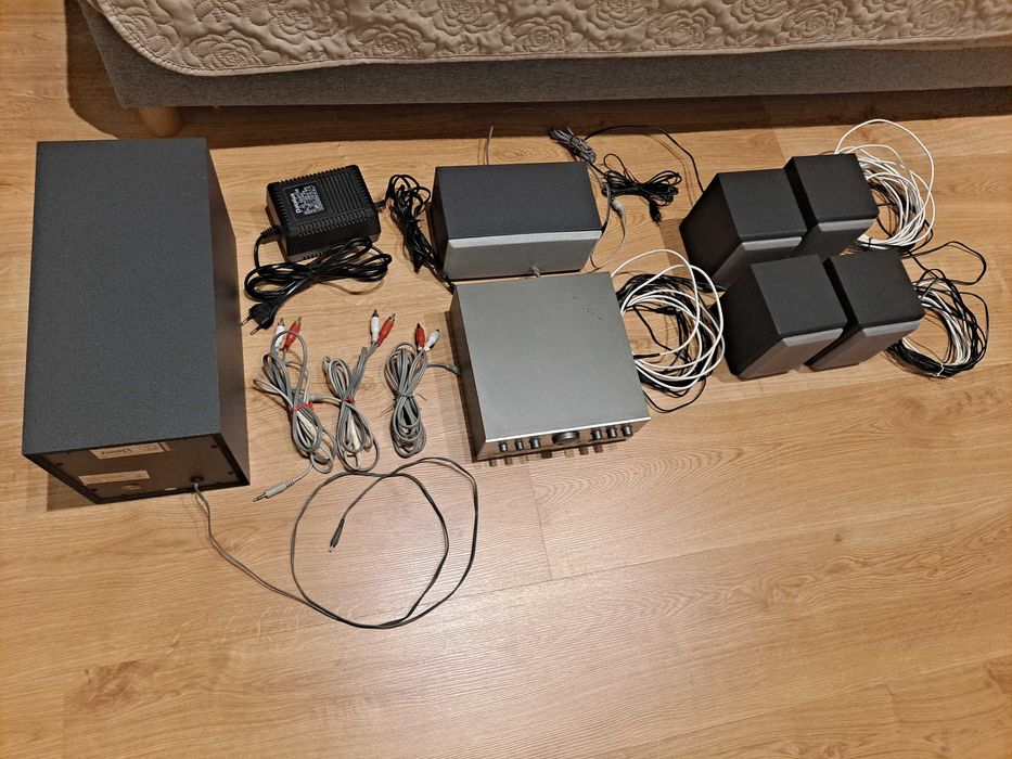 Media-Tech ZAMBRA MT340 kino 5.1 – duży subwoofer, mocny bas