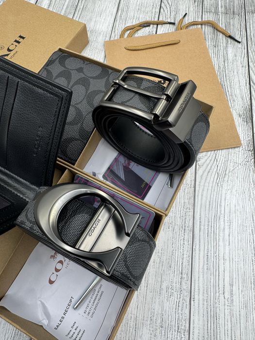 Подарунковий набір COACH чоловічий. 3 варінти