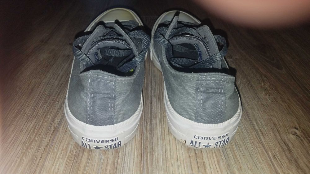 Buty Converse All Star Chuck Taylor II 36/37 23.5cm szare trampki