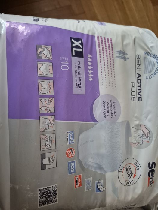 Seni active plus xl majtki