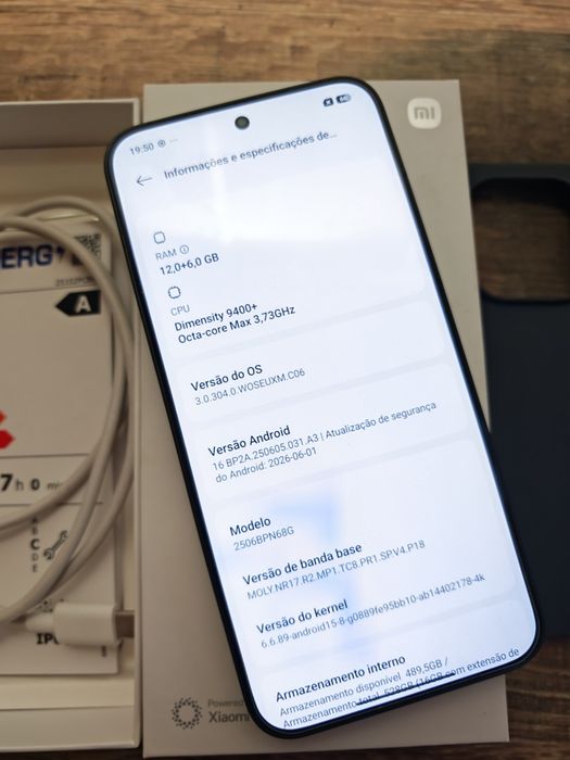 Xiaomi 15T Pro 5G 6.83" 12GB/512GB Preto  Seminovo  Aceito Retom