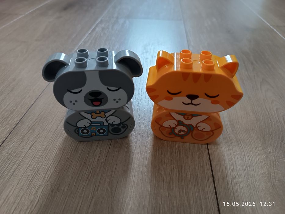 LEGO Duplo 10977 Mój pierwszy szczeniak i kotek z odgłosami