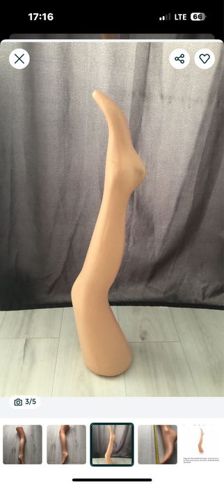 Noga damska manekin 2 szt