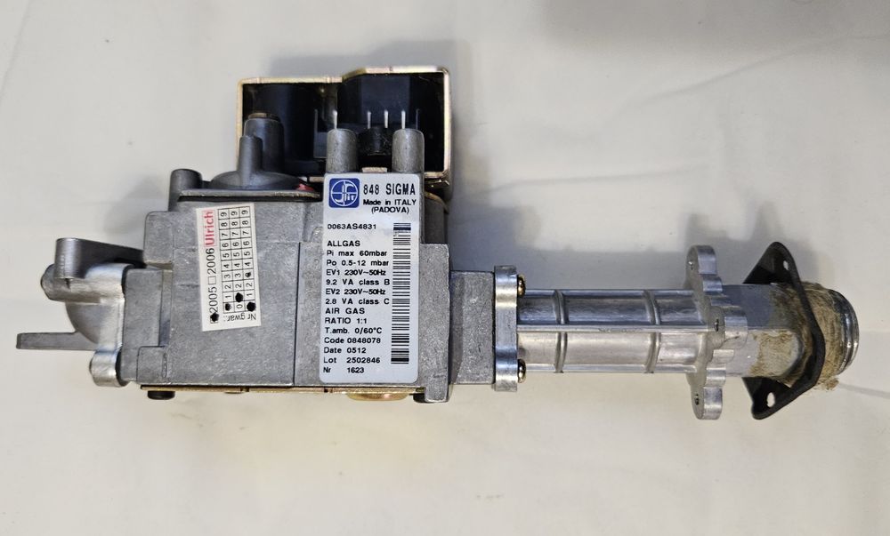 Zawór gazowy SIT 848 SIGMA