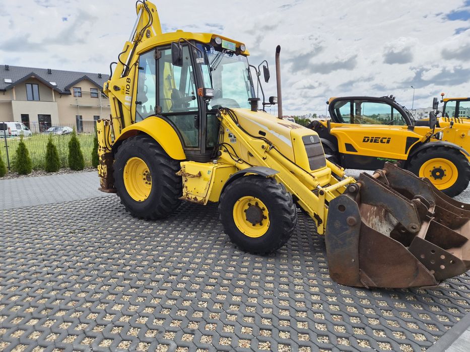 Koparko ładowarka New holland LB110 2003r teleskop