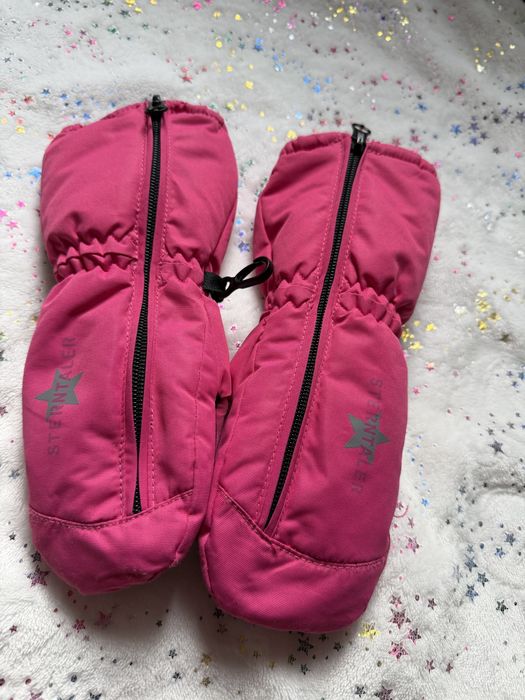 Зимові рукавички краги для дівчинки фірми STERNTALER розмір 3-4 роки