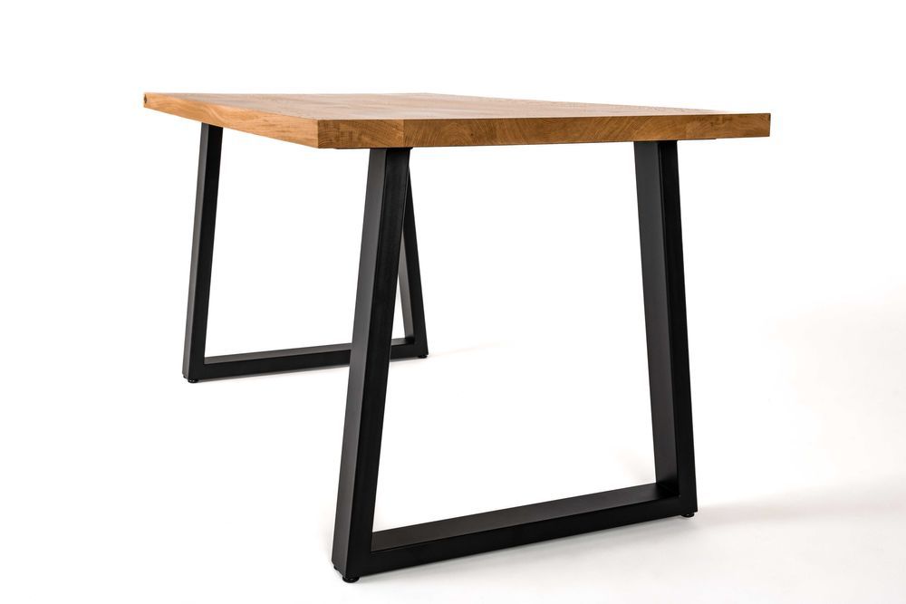 Stół drewniany dąb lity rozkładany rustic LOFT Loftowy blat Łęczna