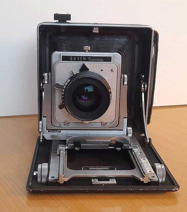 aparat wielkoformatowy BUSCH Pressman model D 4x5 cala (9x12)
