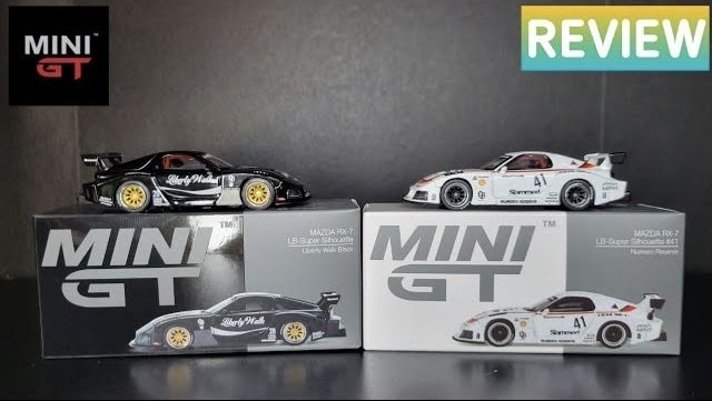 Mini GT, MiniGT, Мини ГТ, Mazda RX-7 LBWK Мазда РХ7, модель 1/64